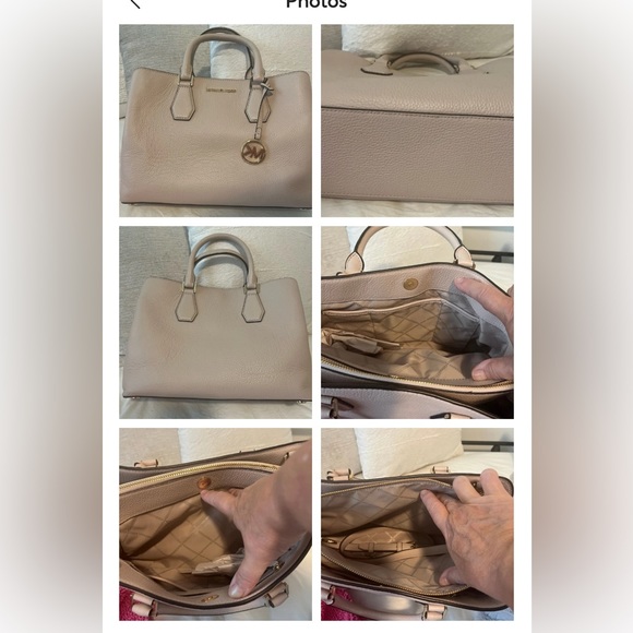 Like New Michael Kors Satchel - Blush - Picture 1 of 1
